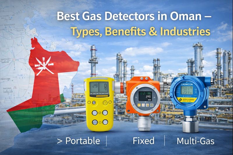 Best gas detectors in Qatar for industrial gas safety and leak detection