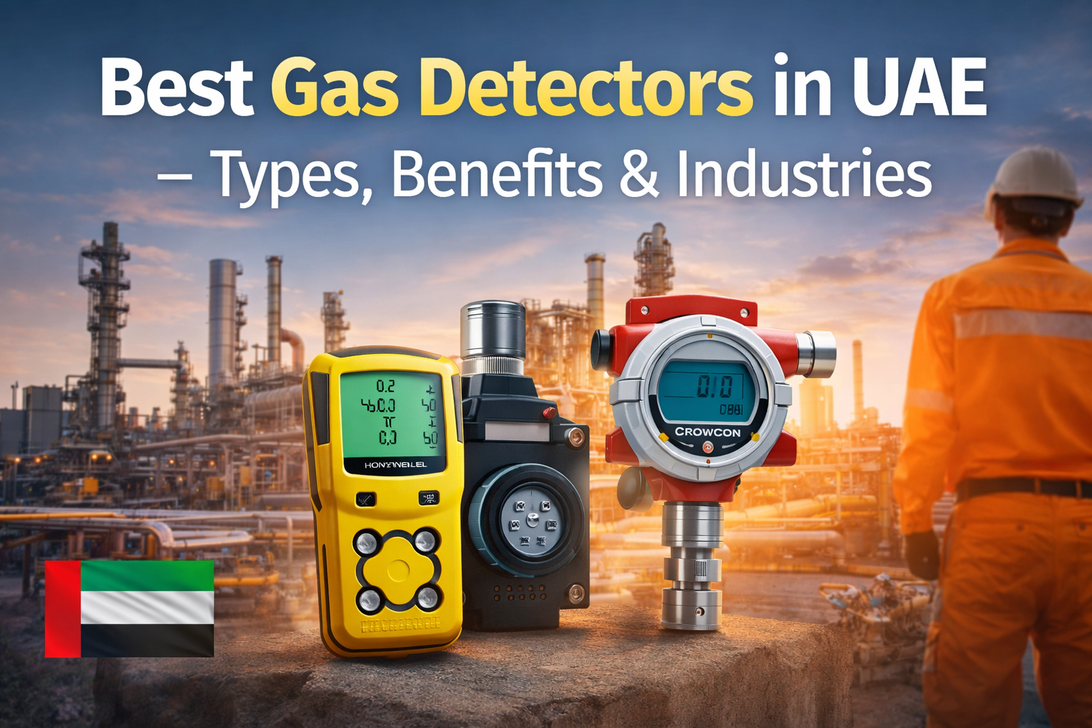 Best gas detectors in UAE for industrial safety and gas leak detection