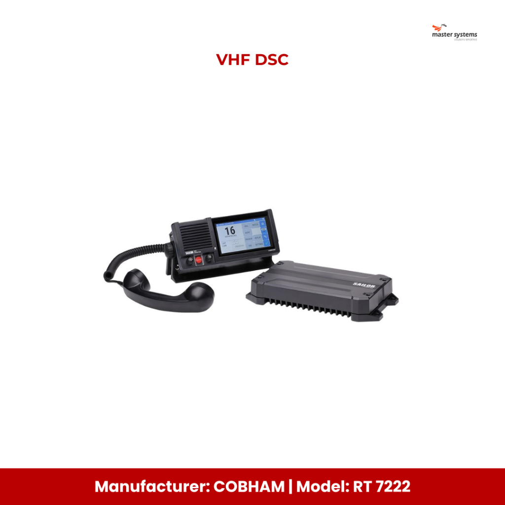 VHF DSC Manufacturer: COBHAM Model: RT 7222
